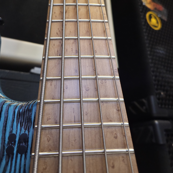 Sandberg California VT5 35" Zebra Blueburst Basszusgitár