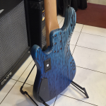 Sandberg California VT5 35" Zebra Blueburst Basszusgitár