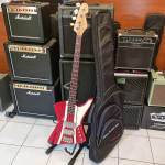 Sandberg Forty Eight Hardcore Aged Metál Vörös Basszusgitár Sandberg Forty Eight Hardcore Aged Metál Vörös Basszusgitár