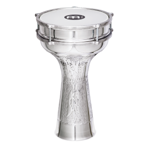 Meinl Percussion HE314 Kézzel Kalapált Alumínium Darbuka, csörgőkkel Meinl Percussion HE314 Kézzel Kalapált Alumínium Darbuka, csörgőkkel