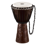 Meinl Percussion PROADJ2 Professzionális Afrikai Djembe - Village Minta