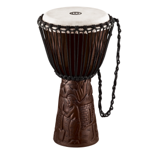 Meinl Percussion PROADJ2 Professzionális Afrikai Djembe - Village Minta