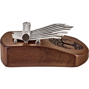 MEINL Sonic Energy KL801TOL Tömör "Tree of Life" Mini Kalimba - 8 hangos Életfa Fekete Diófa