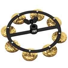 Headliner Series HTHH1B Lábcin Tambourine, Kalapált Réz csörgők