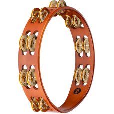Meinl Percussion TA2B-AB Fa Tambourine, Réz csörgők