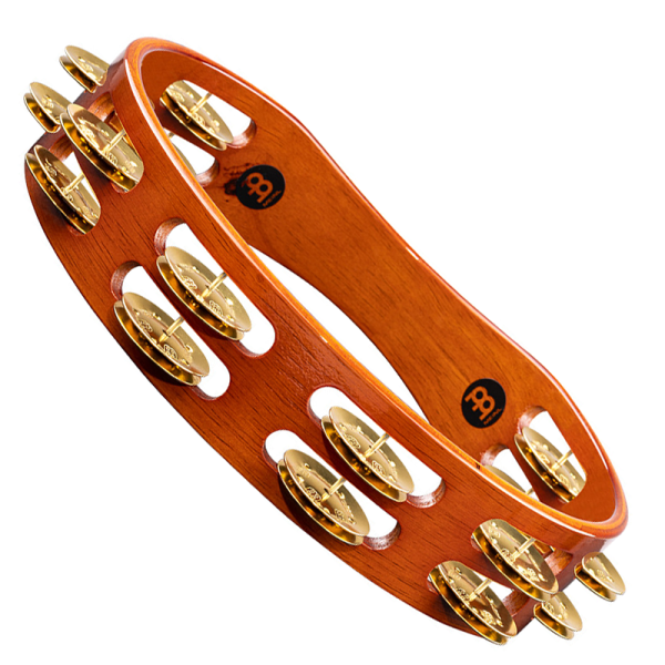 Meinl Percussion TA2B-AB Fa Tambourine, Réz csörgők