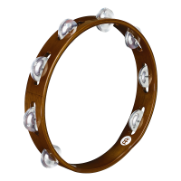 Meinl Percussion TA1A Hagyományos Fa Tambourine, Alumínium csörgők Meinl Percussion TA1A Hagyományos Fa Tambourine, Alumínium csörgők