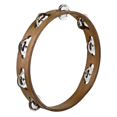 Meinl Percussion TA1WB Hagyományos Fa Tambourine, Acél csörgők