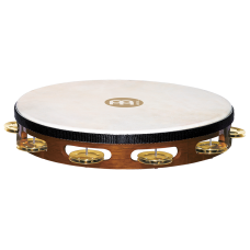 Meinl Percussion TAH1B Hagyományos Kecskebőrös Fa Tambourine