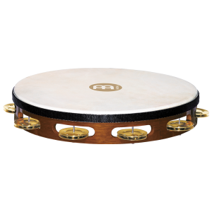 Meinl Percussion TAH1B Hagyományos Kecskebőrös Fa Tambourine