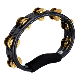 Meinl Percussion TMT1B Kézi ABS Tambourine, Tömör Réz csörgők