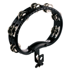 Meinl Percussion TMT2BK ABS Acél Tambourine, Rögzíthető