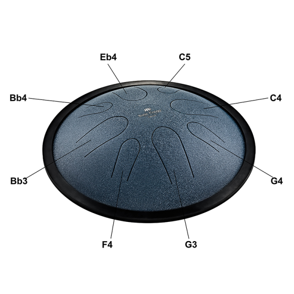 MEINL Sonic Energy CSTD2NB Acél Nyelvdob 8 Hang