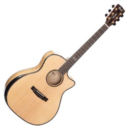 Cort GA-MY-Bevel-NAT Elektro-Akusztikus Gitár