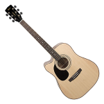 Cort AD880CE-LH Balkezes Elektro-Akusztikus Gitár