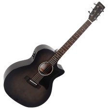 Sigma GMCSTEBKB Elektro-akusztikus Gitár, fekete burst