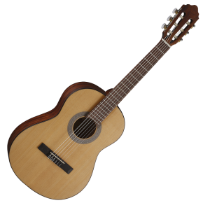 Cort AC70 Klasszikus Gitár 3/4 Háromnegyedes gitár, Tokkal Cort AC70 Klasszikus Gitár 3/4 Háromnegyedes gitár, Tokkal
