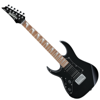 Ibanez GRGM21L-BKN Mini Rövid Menzúrás Elektromos Gitár