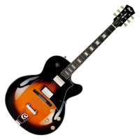 Cort Yorktown-TAB Elektromos Jazzgitár, Tokkal