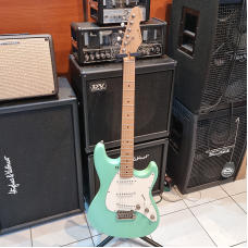 Sandberg California ST-S Soft Aged Surf Green Elektromos Gitár
