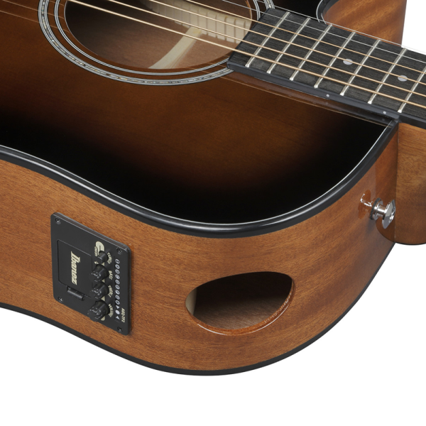 Ibanez AAD51LCE-DVS Balkezes Elektro-akusztikus Gitár