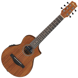 IBANEZ EWP12EWB-OPN Elektro-Akusztikus Piccolo Gitár 6 húros Natúr tokkal