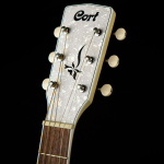 Cort JADE-Classic-PYOP akusztikus Lady-gitár elektronikával, puhatokkal, pasztell sárga