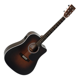Sigma DTC-1E-SB Elektro-akusztikus Gitár