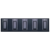 KORG EC5 5-gombos Multifunkciós Pedál Pa Szériához KORG EC5 5-gombos Multifunkciós Pedál Pa Szériához
