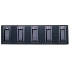 KORG EC5 5-gombos Multifunkciós Pedál Pa Szériához