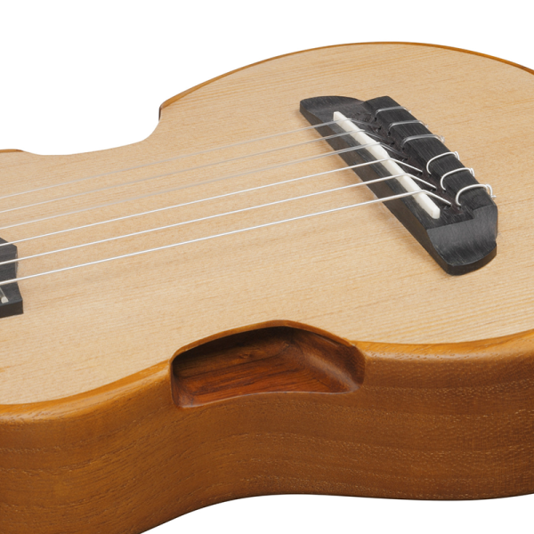 Ibanez AUP10N-OPN AU Piccolo Gitár Ukulele Gitárlele Natúr szín Tokkal