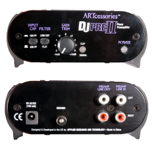 ARTcessories DeeJay Pre 2 lemezjátszó előfok ARTcessories DeeJay Pre 2 lemezjátszó előfok
