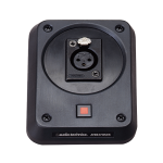 Audio-Technica AT8647QM/S beépíthető rugalmas tartó XLR aljzattal, kapcsolóval