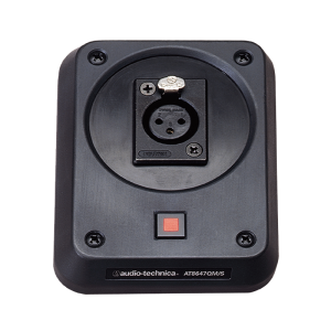 Audio-Technica AT8647QM/S beépíthető rugalmas tartó XLR aljzattal, kapcsolóval