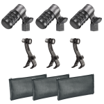 Audio-Technica ATM230PK dinamikus hangszermikrofon csomag