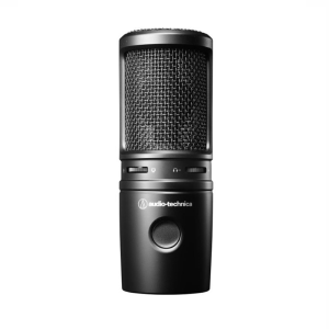 Audio-Technica AT2020USBX Merőleges tengelyű Kardioid Kondenzátor Stúdiómikrofon USB és Fejhallgató Kimenet Némító Kapcsolóval Audio-Technica AT2020USBX Merőleges tengelyű Kardioid Kondenzátor Stúdiómikrofon USB és Fejhallgató Kimenet Némító Kapcsolóval