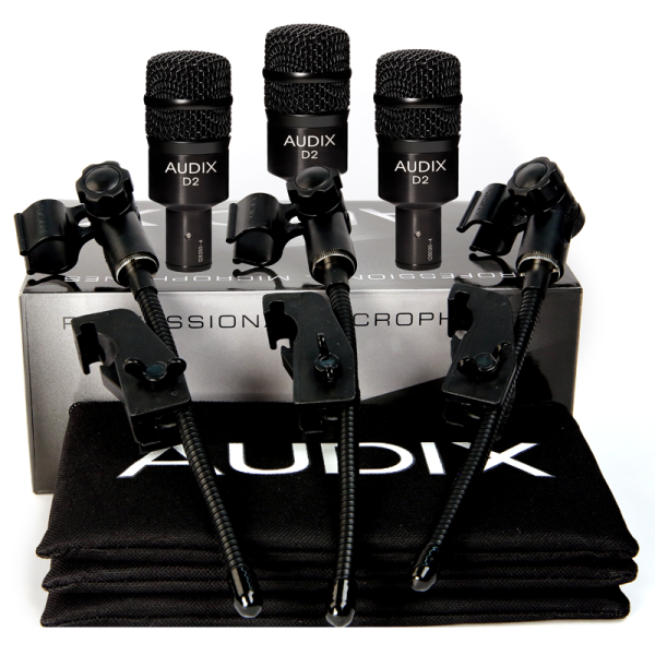Audix D2 Trio dinamikus hangszermikrofon szett
