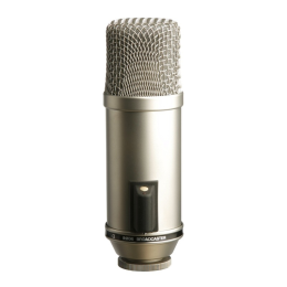 Rode Broadcaster Nagymembrános Mikrofon Rádióknak