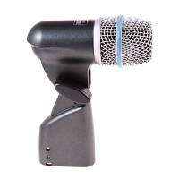 Shure Beta56A Dinamikus hangszermikrofon dobokhoz és ütős hangszerekhez Shure Beta56A Dinamikus hangszermikrofon dobokhoz és ütős hangszerekhez