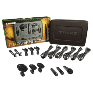 Shure PGA Drumkit 6 6db-os Dobmikrofon készlet Shure PGA Drumkit 6 6db-os Dobmikrofon készlet