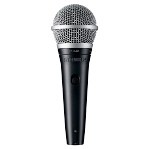 Shure PGA48 Dinamikus Vokál mikrofon kapcsolóval