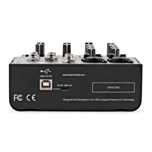 ART USBMix4 4 csatornás mini USB keverő és Hangkártya / Audio Interface ART USBMix4 4 csatornás mini USB keverő és Hangkártya / Audio Interface