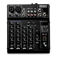 ART USBMix6 6 csatornás mini USB keverő és Hangkártya / Audio Interface