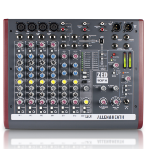Allen & Heath ZED-10FX Keverőpult Allen & Heath ZED-10FX Keverőpult