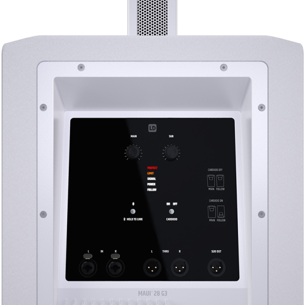 LD Systems MAUI 28 G3 kompakt oszlop PA rendszer (Fehér) LD Systems MAUI 28 G3 kompakt oszlop PA rendszer (Fehér)