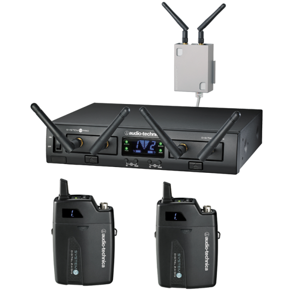 Audio-Technica ATW1311 System 10 PRO kétcsatornás zsebadós szett, mikrofon nélkül