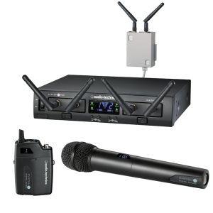 Audio-Technica ATW1312 System 10 PRO kétcsatornás szett egy kéziadóval, egy zsebadóval Audio-Technica ATW1312 System 10 PRO kétcsatornás szett egy kéziadóval, egy zsebadóval