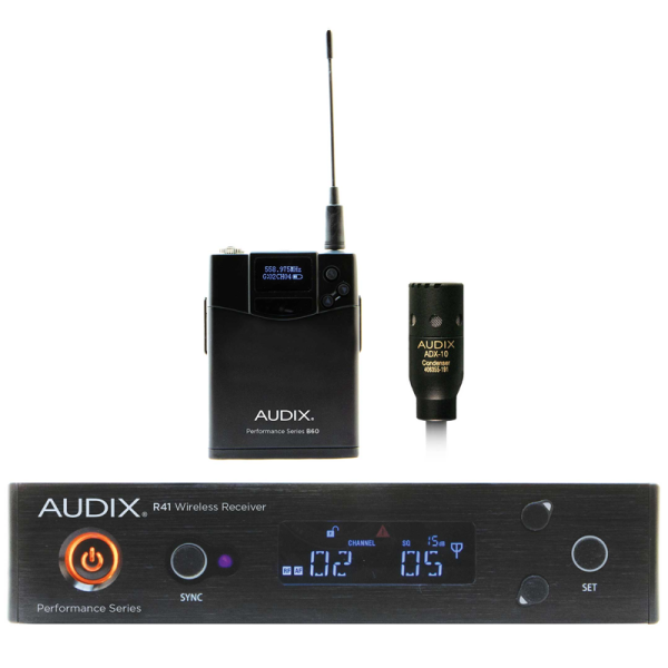 Audix AP41 L10 Vezeték Nélküli Mikrofon Szett, Nyakkendő Mikrofonnal
