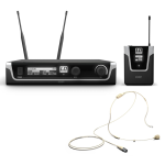 LD Systems U500 vezeték nélküli fejmikrofon szett (testszínű mikrofon)