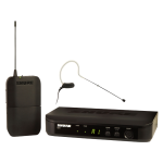 Shure BLX14E /MX53 Presenter szett, MX-153 fülmikrofon